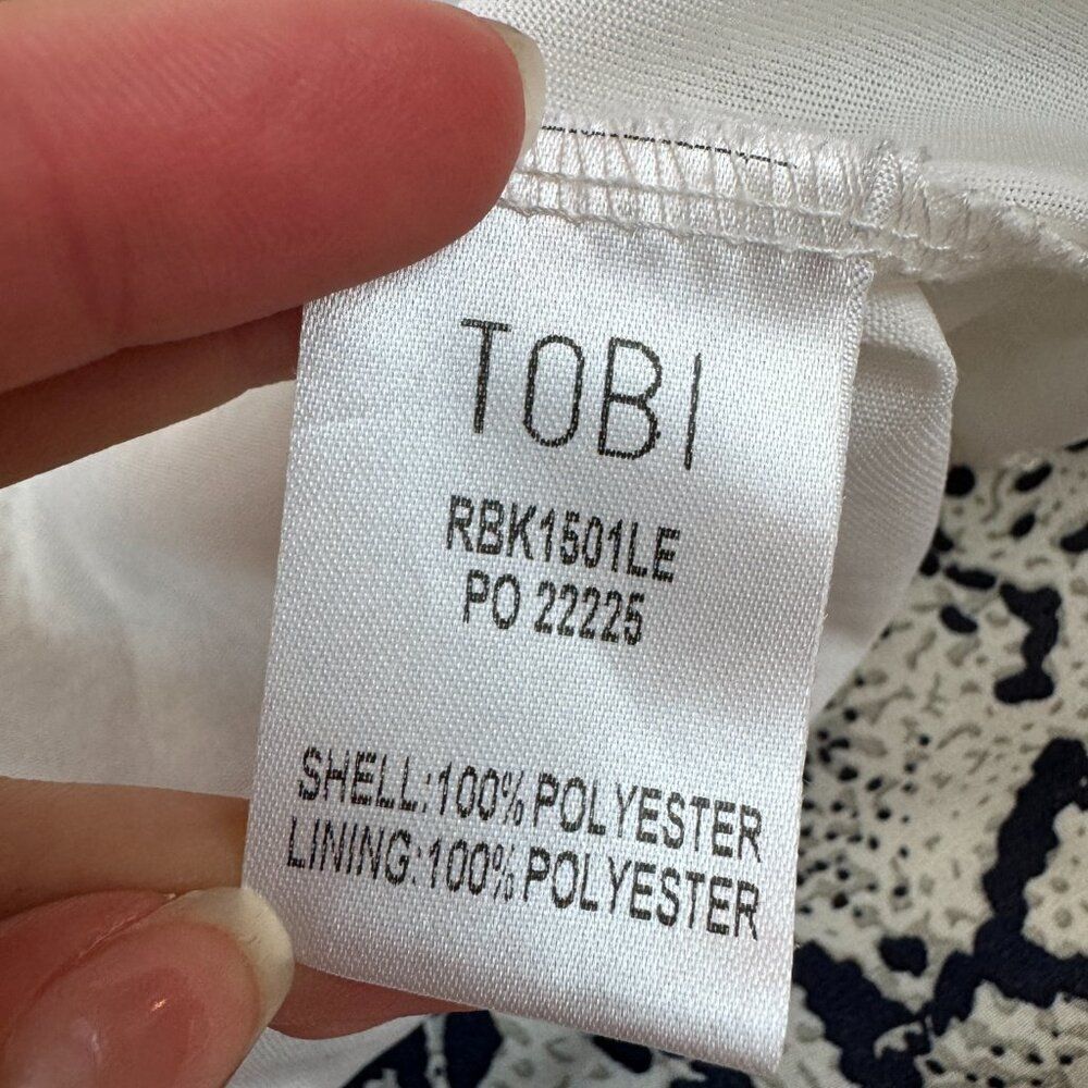Tobi Snakeskin Mini Skirt - Picture 8 of 9